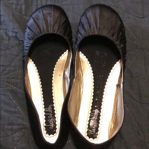 Black flats. Sam & Libby